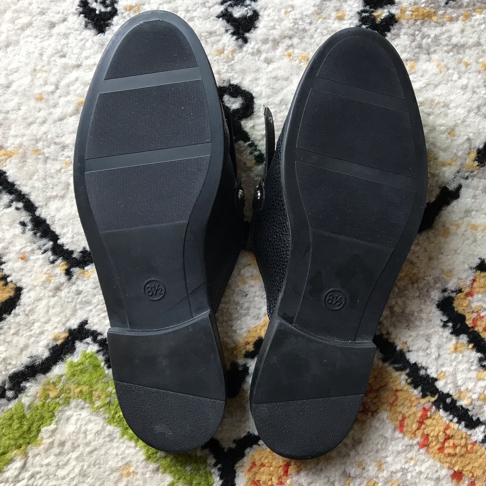 a new day Black Studded Fringe Mules - Picture 5 of 5